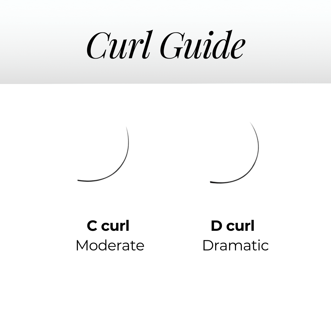 3D Brown Premade Volume Fans Short Stem