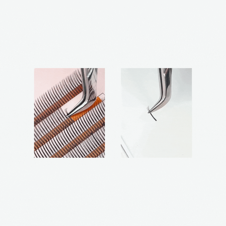 Espresso Brown Premade Closed Fans