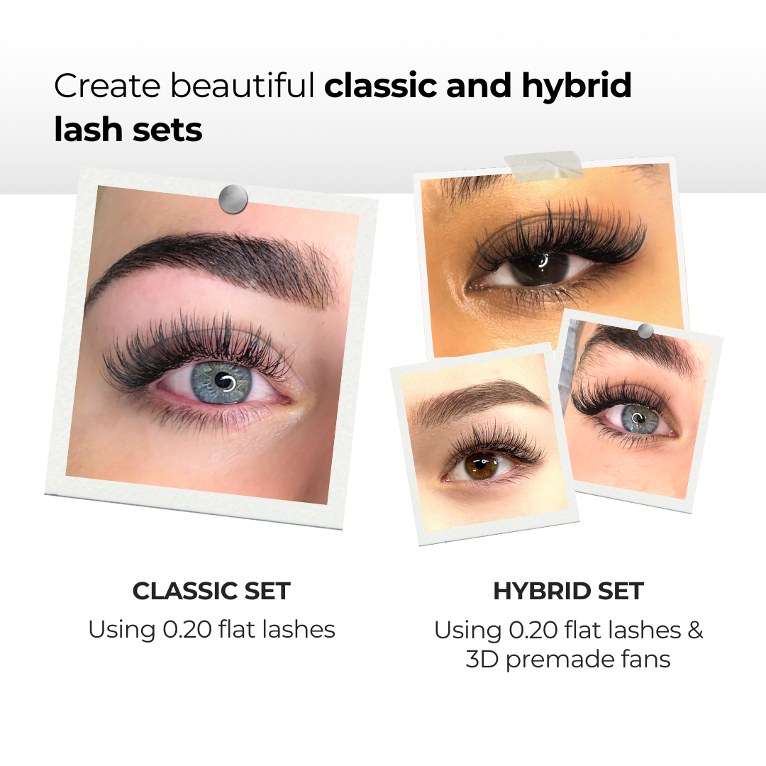 Ellipse Flat Lashes Matte & Ultra Soft 0.15