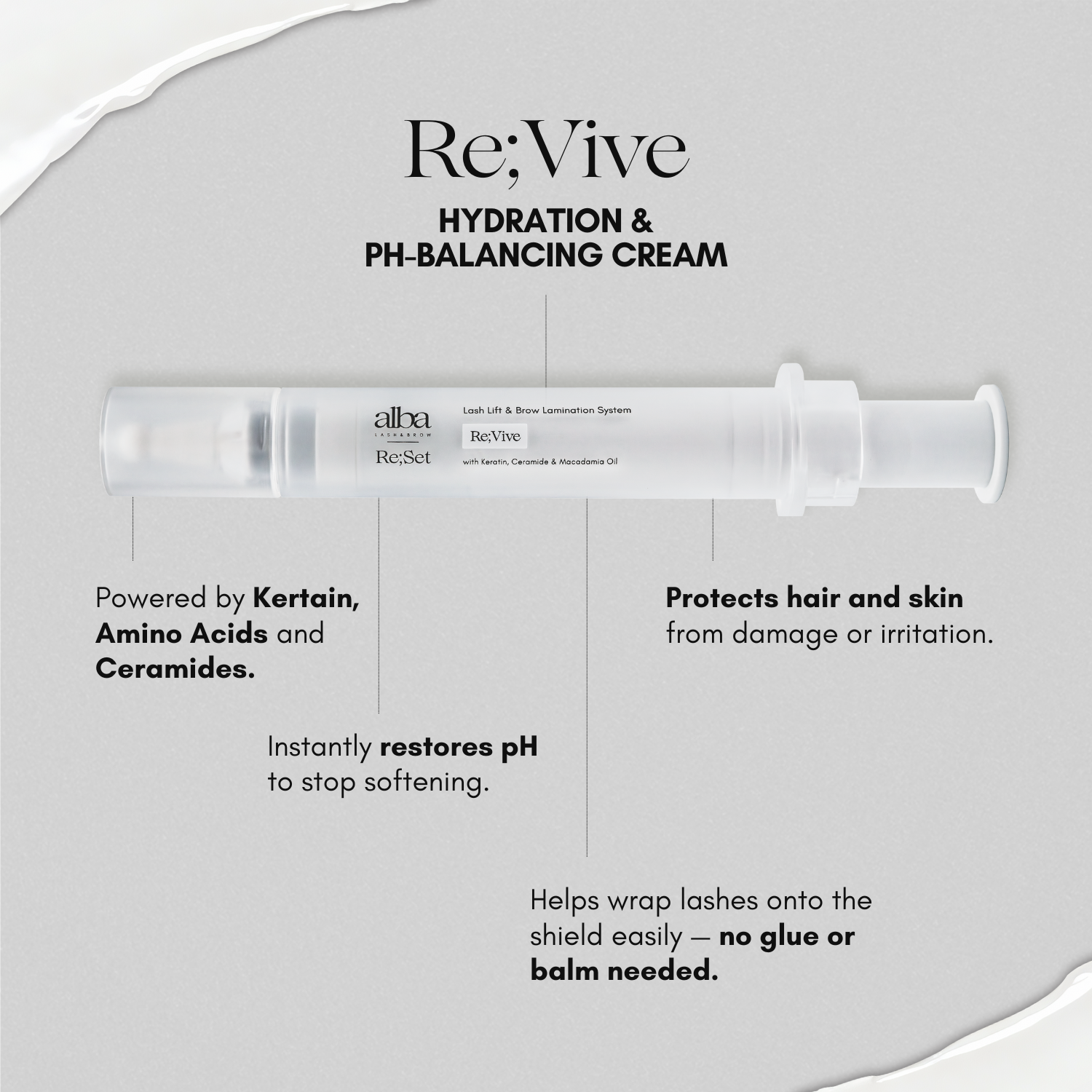 Re;Set Lash Lift & Brow Lamination Set | Alba