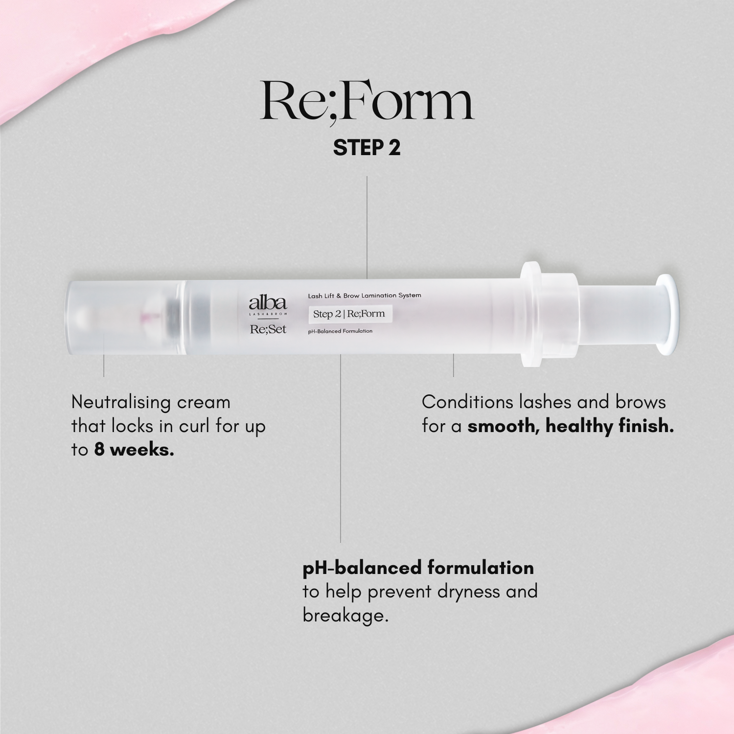 Re;Set Lash Lift & Brow Lamination Set | Alba