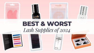 The 5 Best & 5 Worst Selling Lash Supplies of 2024