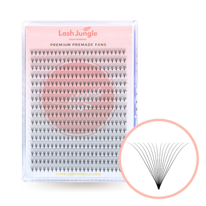 14D 0.04 Short Stem Premade Fans