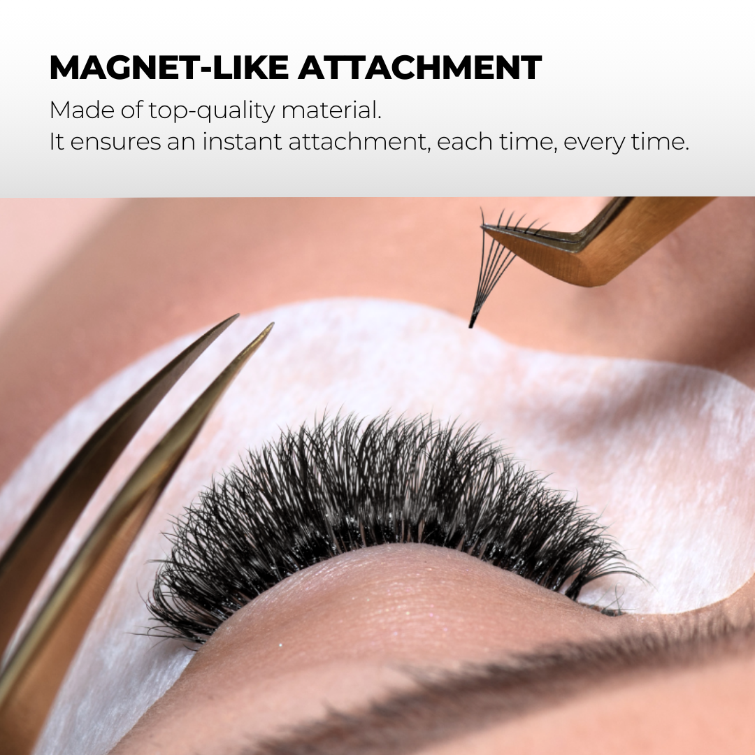 3D Hybrid Short Stem Premade Volume Fans