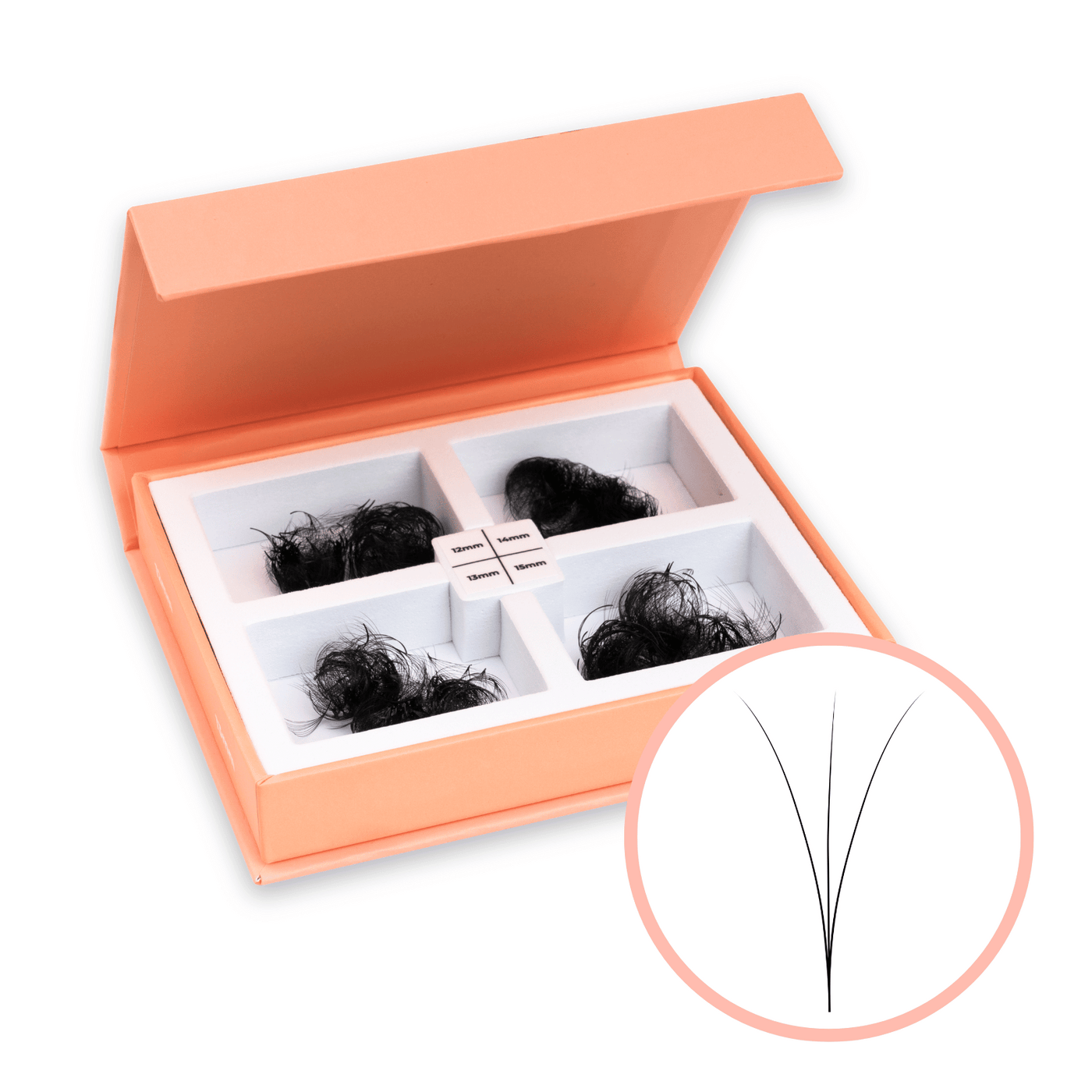 3D Loose Promade Fans - 1000 Premade Volume Lashes Loose fans 