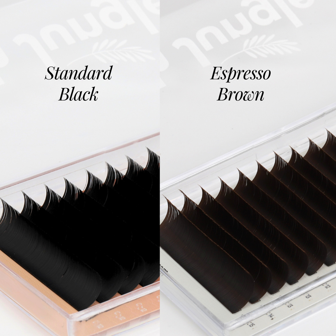 Espresso Brown Flat Lashes