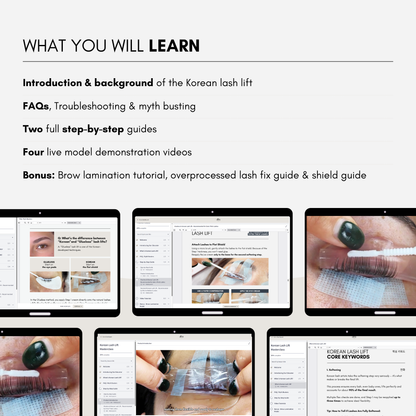 Korean Lash Lift Masterclass