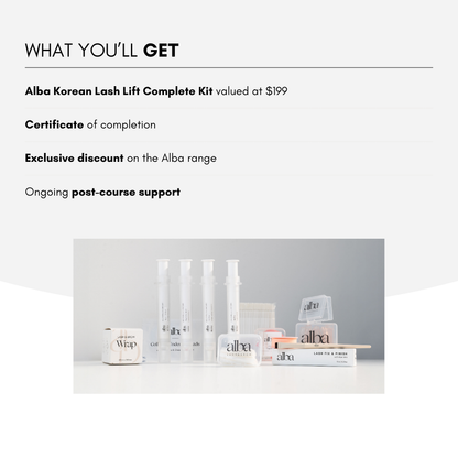 Korean Lash Lift In-Person Masterclass