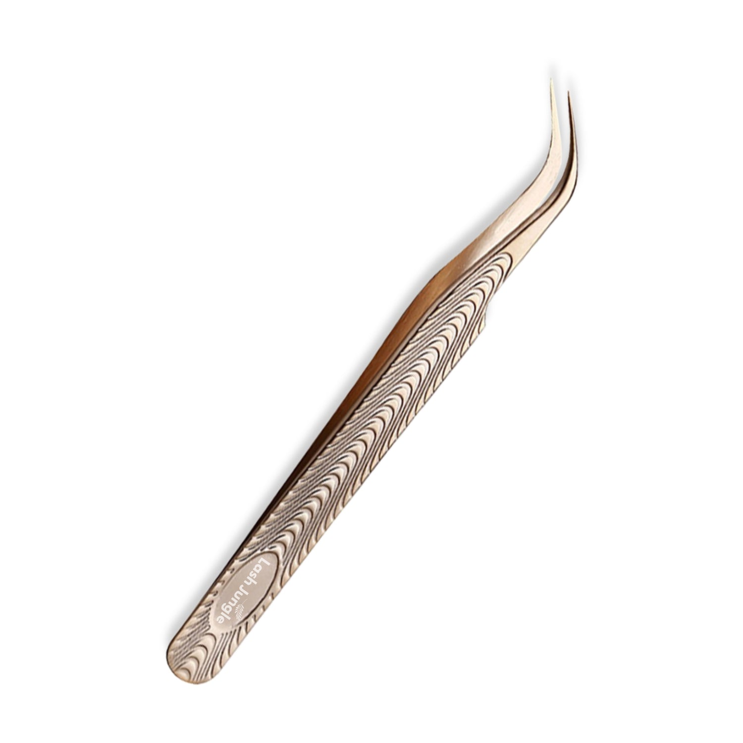    Lash Jungle Premium Gold Tweezers Crane