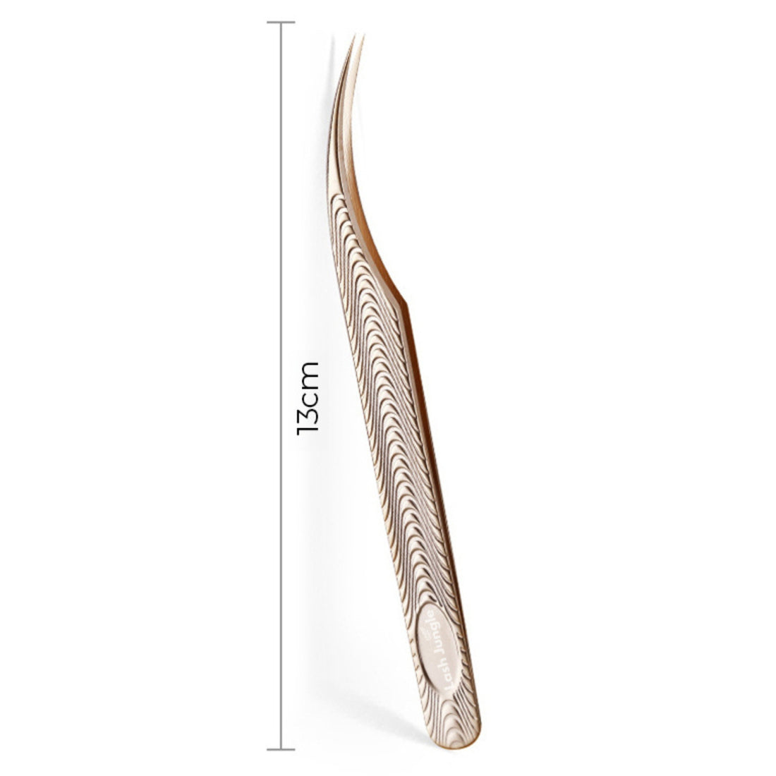    Lash Jungle Premium Gold Tweezers Isolation