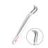 M curve Fibre Tip Lash Tweezers - White for eyelash extensions