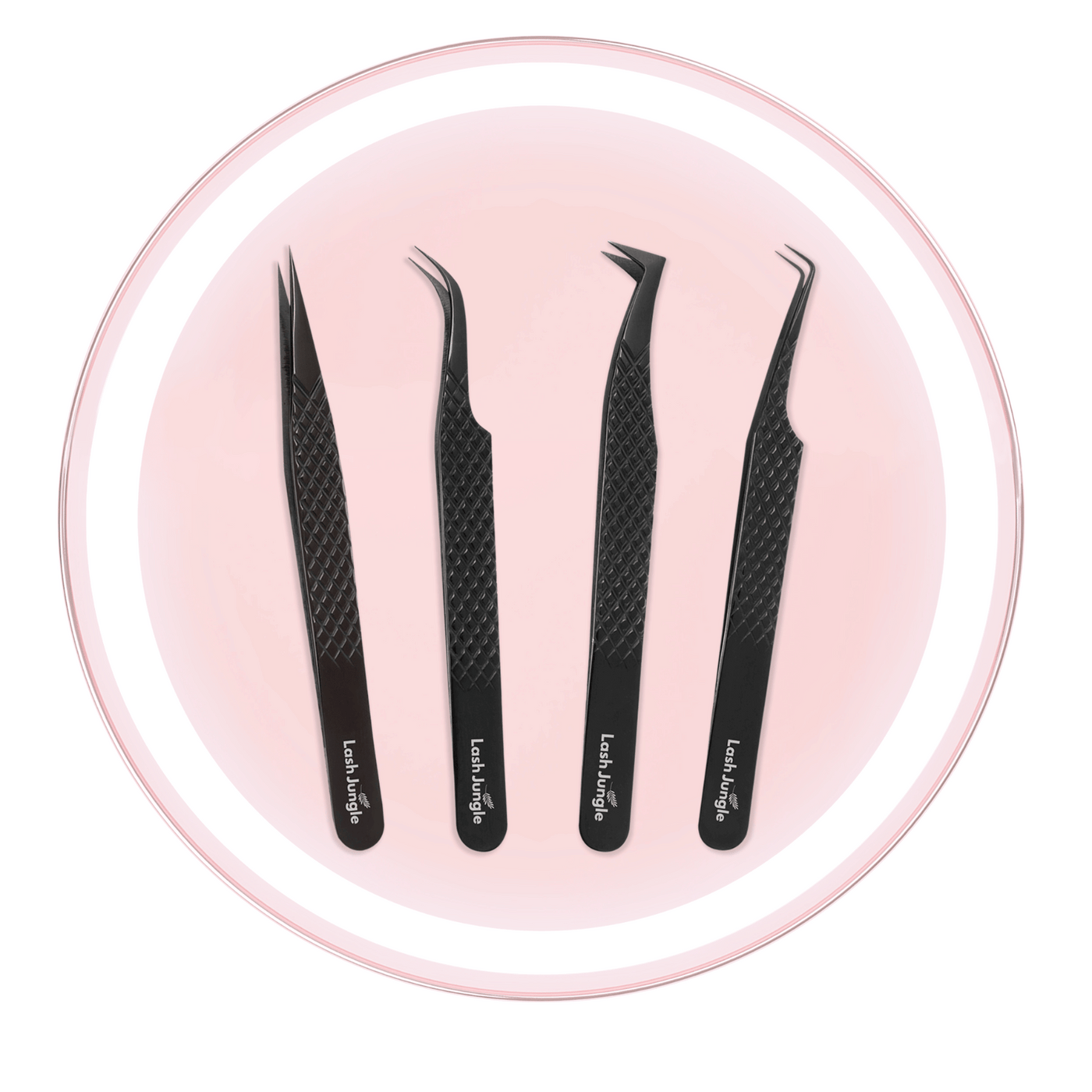 Onyx Tweezers for Eyelash Extensions Bundle