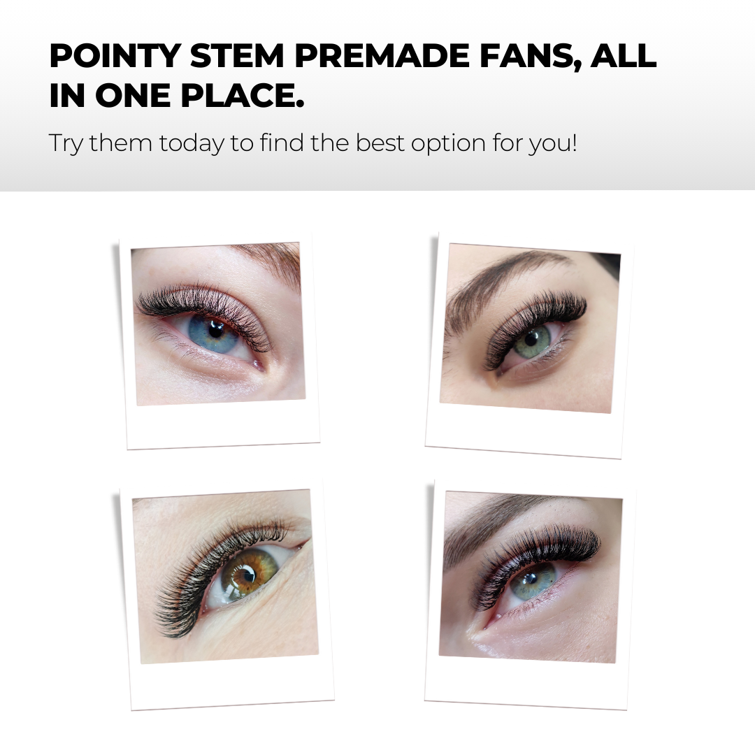 Pointy Stem Premade Fans Bundle