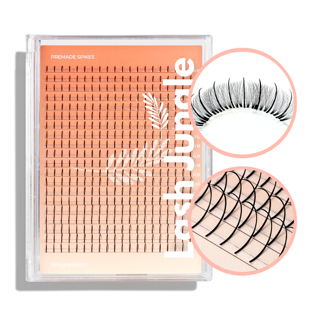 Premade Spikes for Wispy Volume Lashes 400