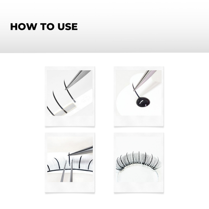 Premade Spikes for Wispy Volume Lashes 400