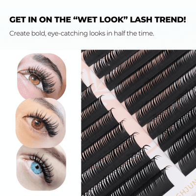 Premade Wet Look Lashes by Lash Jungle