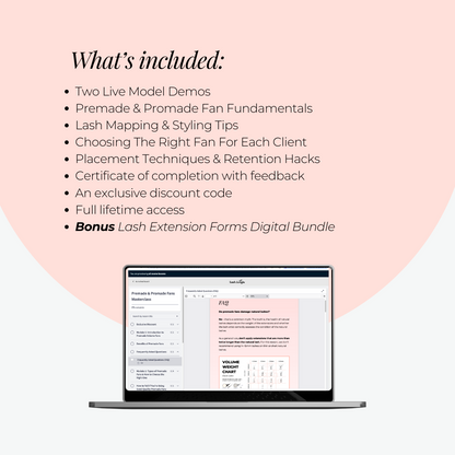 Premade &amp; Promade Fans Online Masterclass