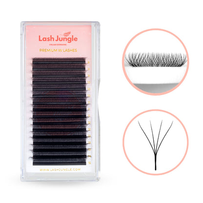 Premium W Lashes 4D 0.05