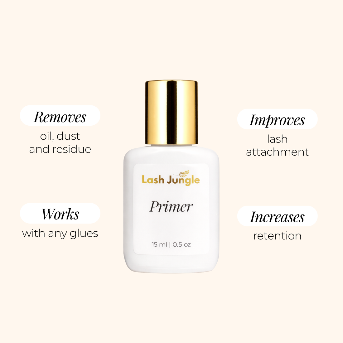 Lash Jungle Primer for Eyelash Extensions 15ml