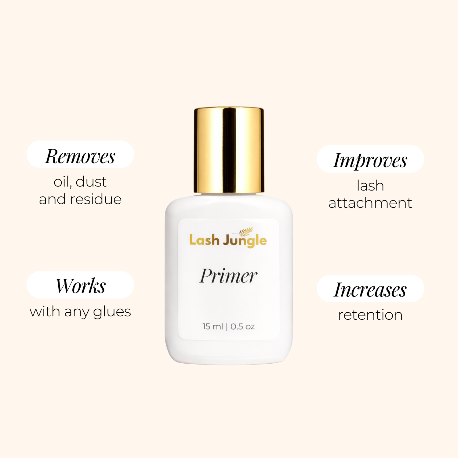 Lash Jungle Primer for Eyelash Extensions 15ml