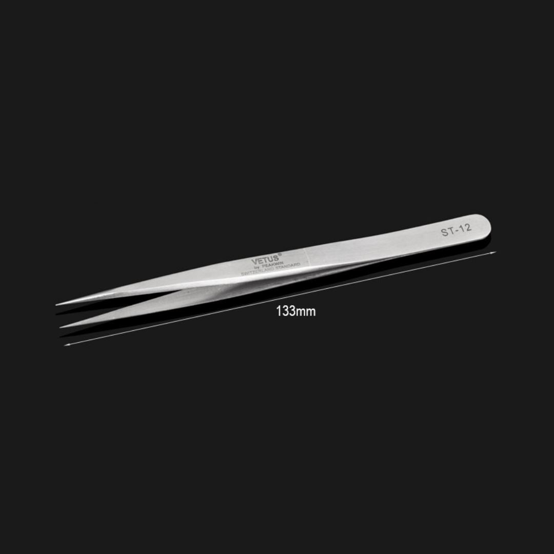 Vetus ST-12 Tweezers for Eyelash Extension 