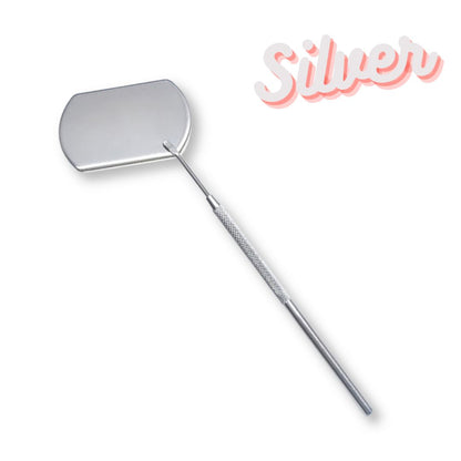 Silver Large Lash Mirror for Eyelash Extensions