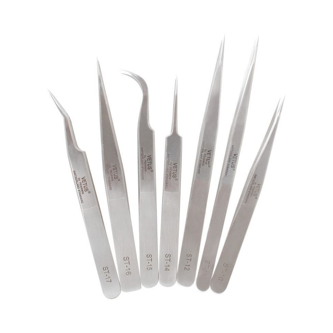 Vetus ST-12 Tweezers for Eyelash Extension 